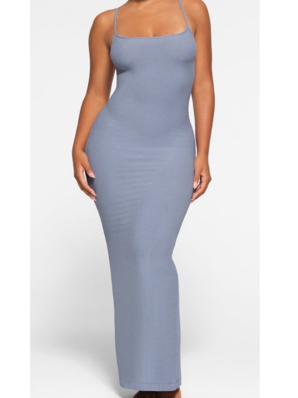 Skims Maxi Dress in Slate